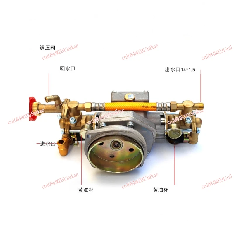 139/140 Double Cylinder Plunger Pump for Gasoline Engine Four Stroke Gasoline Engine Pesticide Water Pump