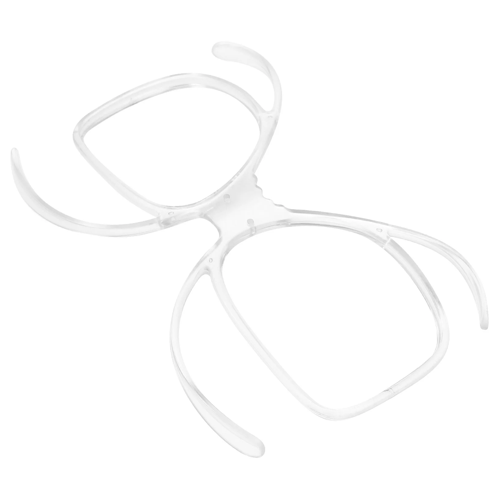 Adaptador de miopía para gafas de esquí, Material TR, Flexible, tamaño Universal, gafas compatibles ajustables, evita el deslizamiento