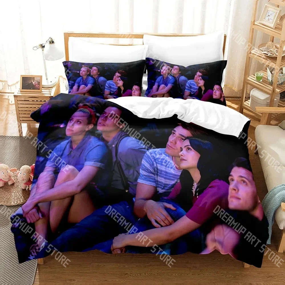 Fashion TV R-Riverdale Bedding Set Single Twin Full Queen King Size Bed Set Kids Bedroom Duvetcover Sets Bed Sheet Set