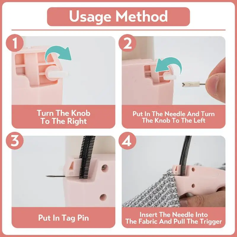 

Пистолет для тонкой строчки, быстрый фиксатор одежды для одежды, микропистолет для маркировки одежды, мини-скоростной липкий швейный пистолет, инструмент для подшивки