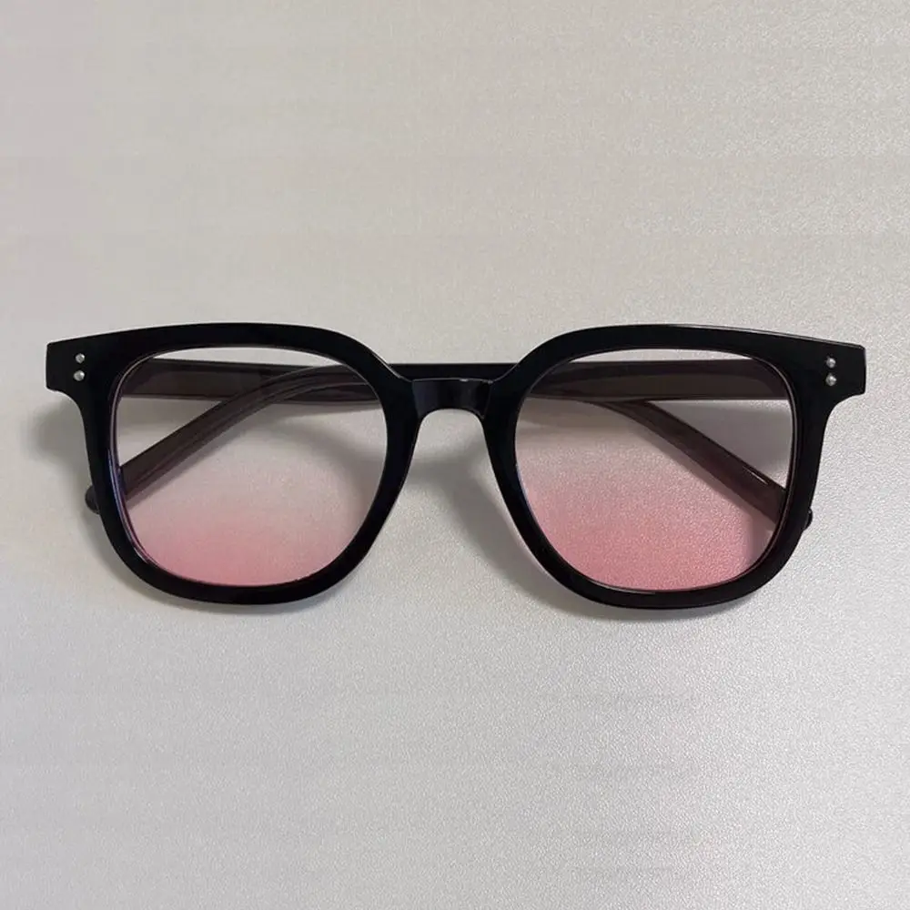 نظارات شمسية عصرية مربعة متدرجة أحمر الخدود بدون مكياج، حماية من الأشعة فوق البنفسجية 400، ظلال مضادة للوهج، نظارات مزخرفة للنساء والرجال