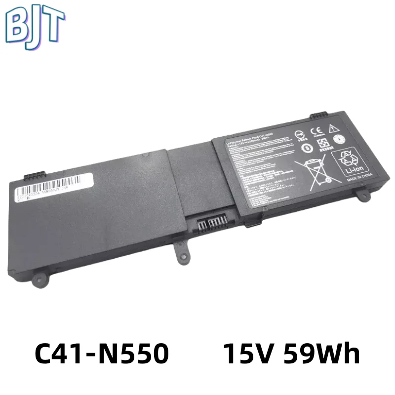 

15V 59Wh New Notebook Laptop Battery C41-N550 For ASUS N550 N550JA N550JK N550JV G550 G550J G550JK ROG Q550LF Q550L Series 4Cell