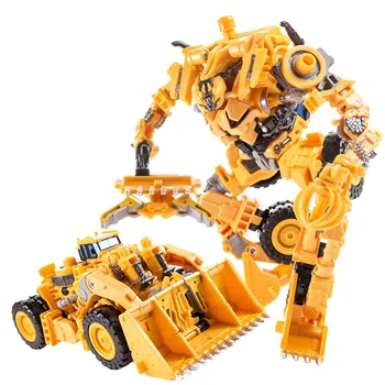 AOYI DD02 DD-02 G1 Transformation Action Figure Toy Masterpiece Scrapper Movie Model 18cm SS60 Deformation Car Robot Doll Gifts