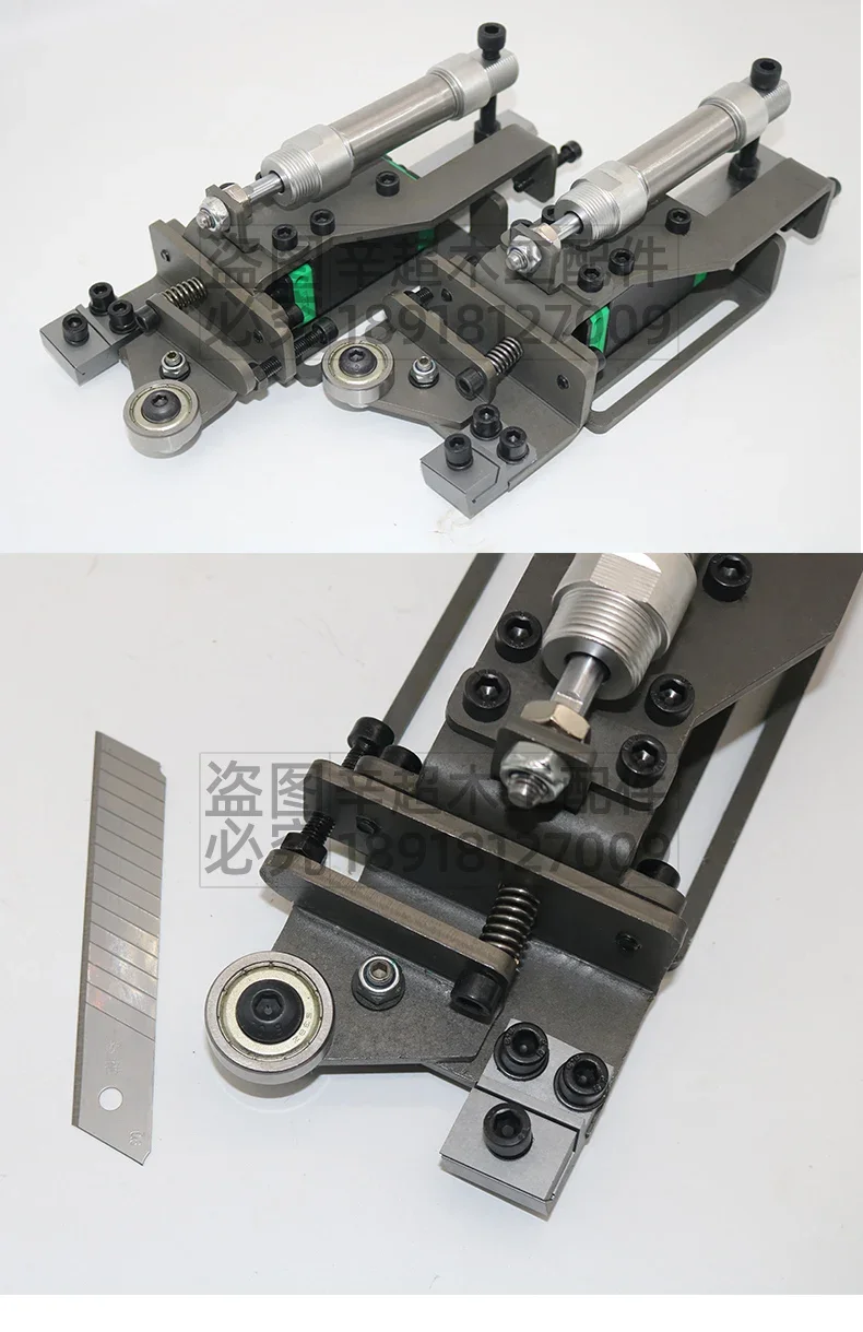 Flexible scraper device for edge banding machine Woodworking