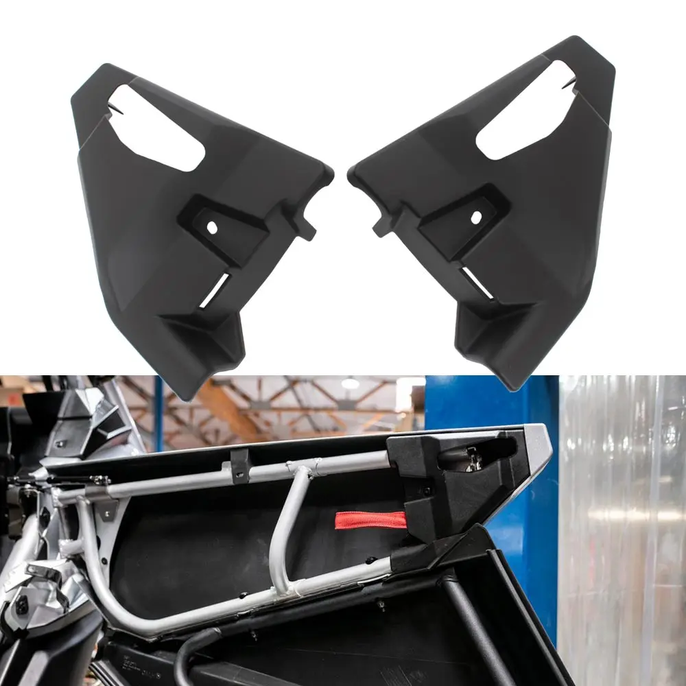 UTV Front Door Latch Cover Side Door Handle Kit For Can-am Maverick X3 MAX Turbo R RR 1000R 2017-2023 ATV&UTV Accessories