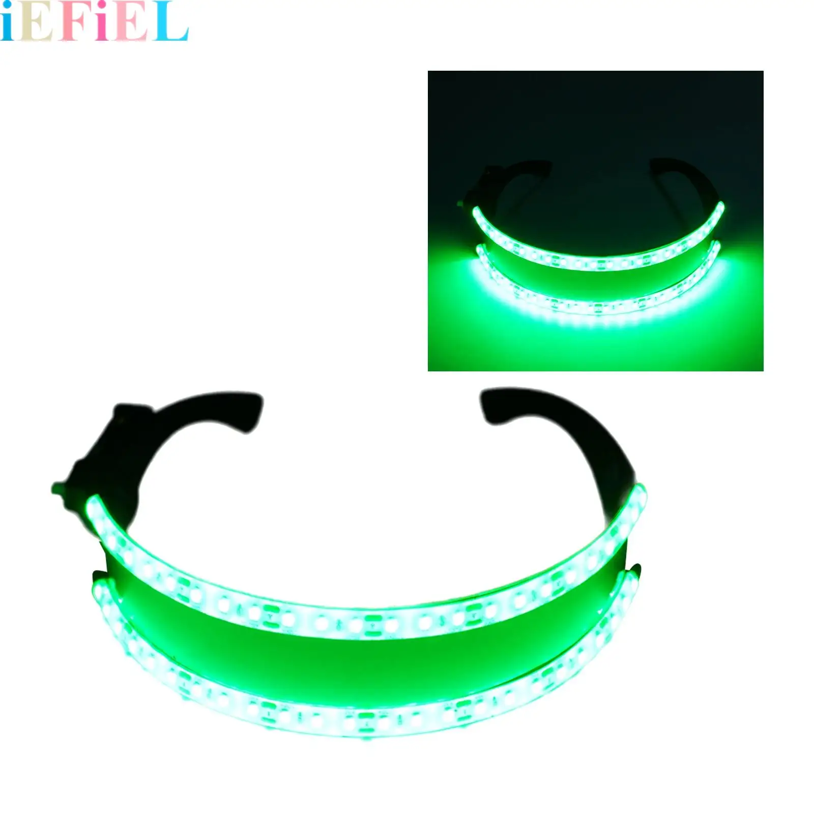 

Unisex LED Creative Party Glasses Light-up Glasses Funny Glasses for Nightclubs DJ Performances Nightclub Dancing