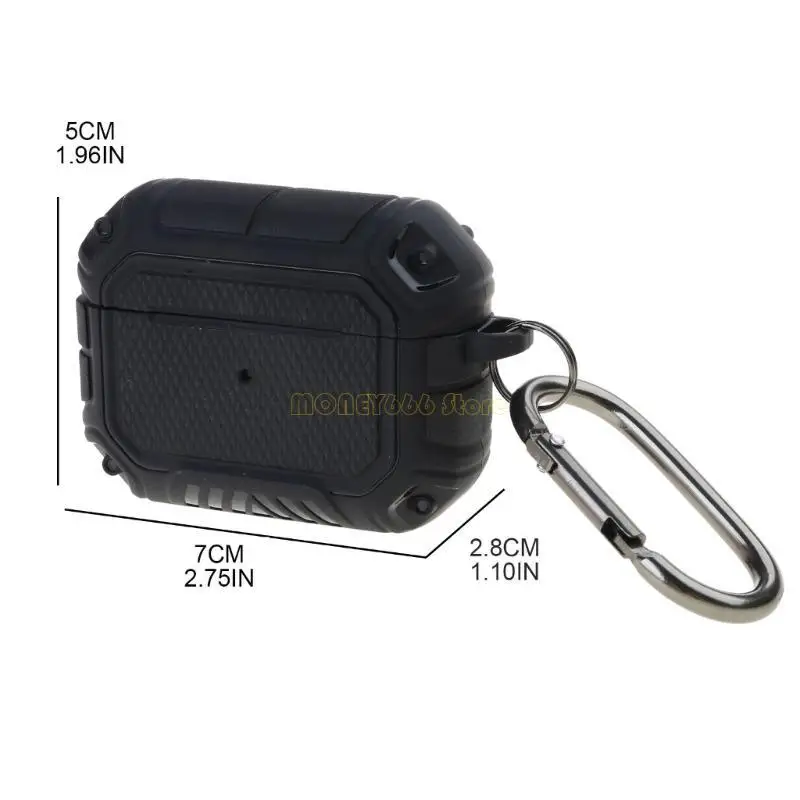 غطاء حالة F62C ل 2 مع مقطع قفل ، حالة نسيج ألياف الكربون وسلسلة المفاتيح للرجال ،