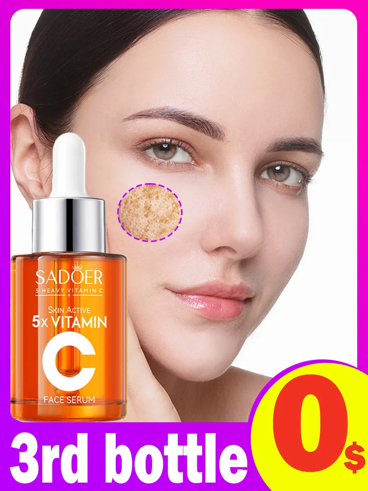 

Vitamin c Serum Original Korean Face Skin Care Cosmetics For Hyaluronic Acid Moisture powerful skin lightening product