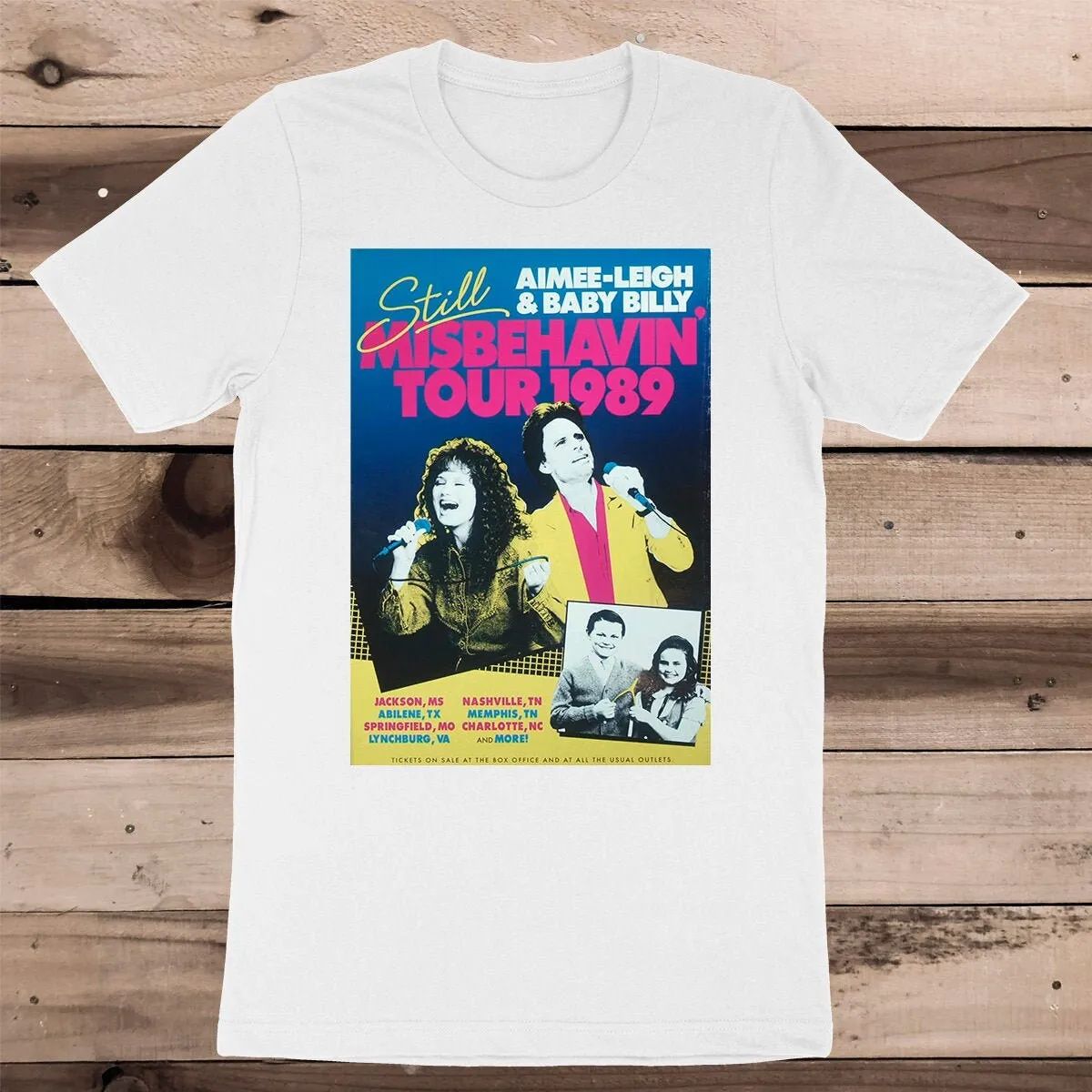 Still Misbehaving Tour T Shirt from The Righteous Gemstones Fashion