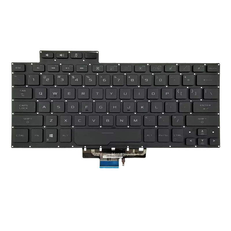 YY+New US Keyboard for ASUS Zephyrus G14 GA401 GA401U GA401IQM 8037B0169701 Backlit