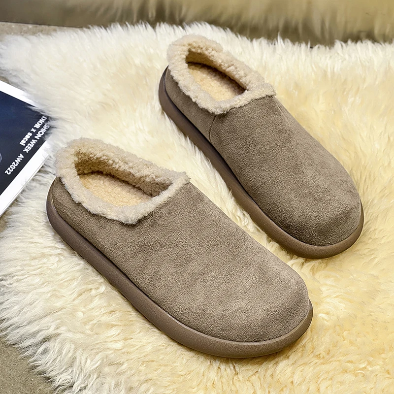 รองเท้าแตะแบบสวมสำหรับผู้ชาย ไซส์ใหญ่ 45 46 รองเท้าบูทหิมะ รองเท้าโลฟเฟอร์ รองเท้าลำลองแบบเปิดส้น รองเท้าสไลด์ รองเท้าแตะแบบสวม