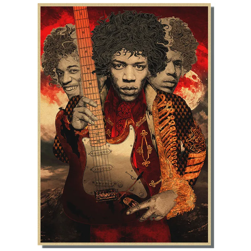 Music Star Art Decor Picture Quality Canvas Painting Home Decor Poster living Bar Wall Decor