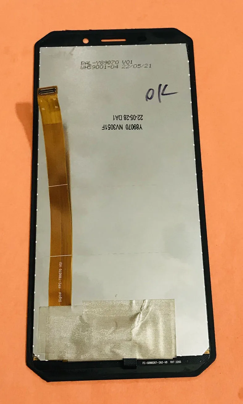 Imagem -02 - Tela de Toque Lcd para Oukitel Wp18 Mtk6761 Quad Core 93 Polegadas hd Mais Original