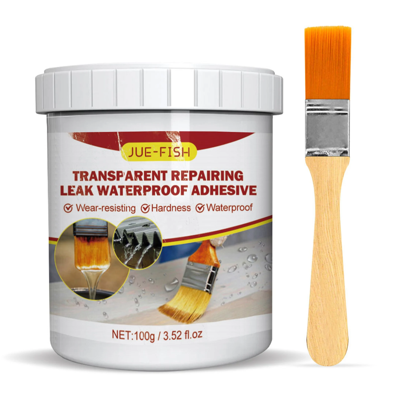 

Liquid Waterproof Sealant Indoor & Outdoor Waterproof Coating Sealant Suitable for Leakage Sealing