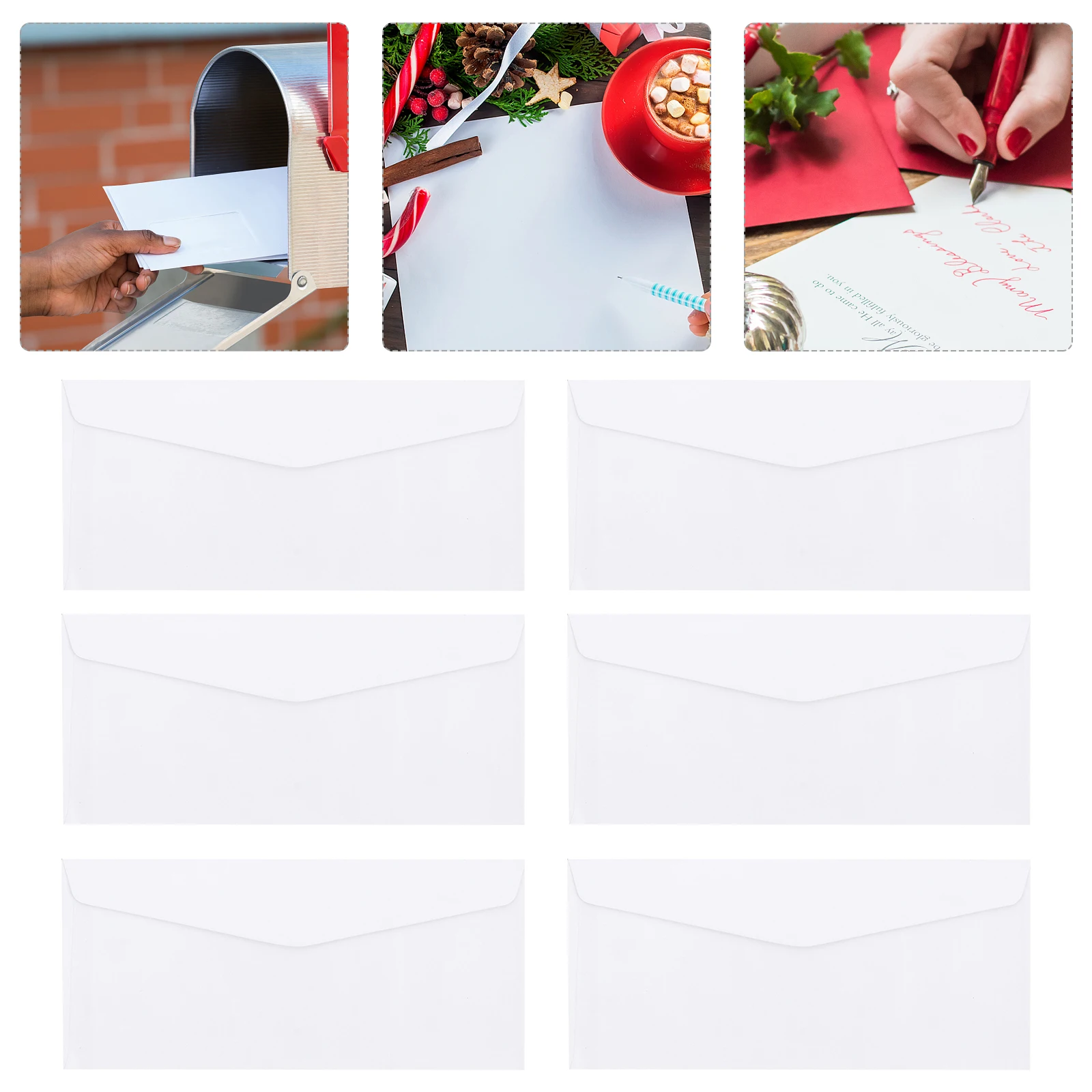 40 peças em branco para cartas de correio aéreo convites internacionais anúncios fotos envelopes de papel cartões postais envelopes