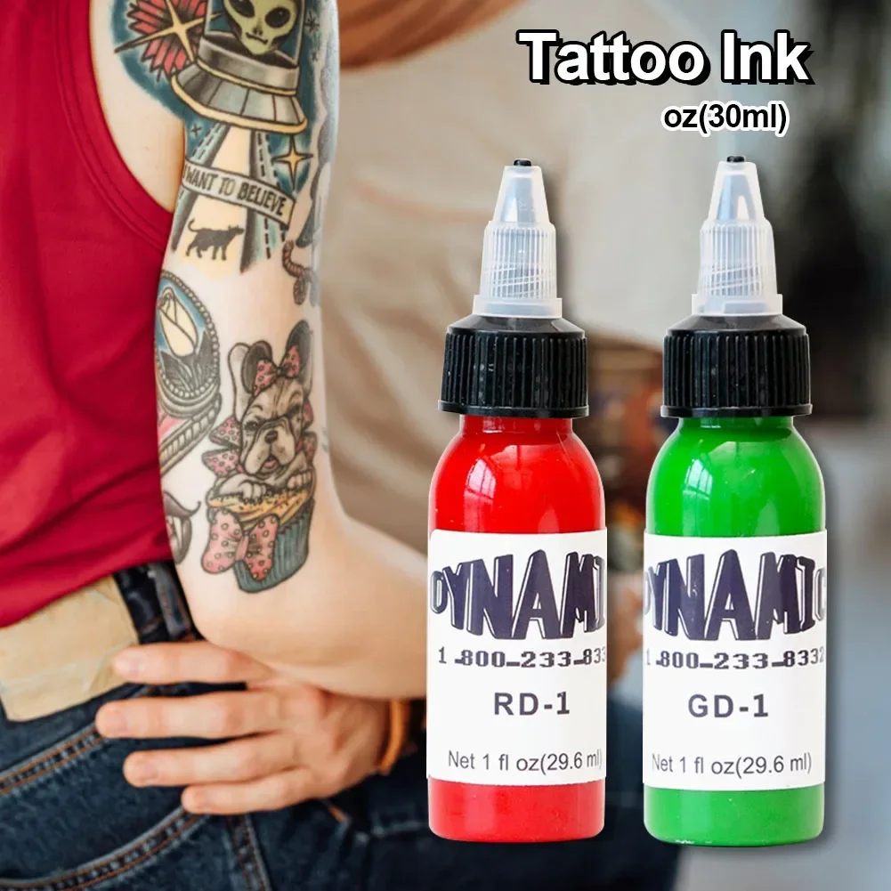 14 colores 30ML pintura corporal tinta para tatuaje maquillaje permanente pigmento para colorear cejas delineador de ojos pintura para tatuaje