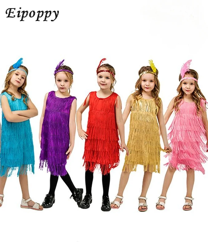 

Flapper Stain Dress Costume Halloween Party Costumes