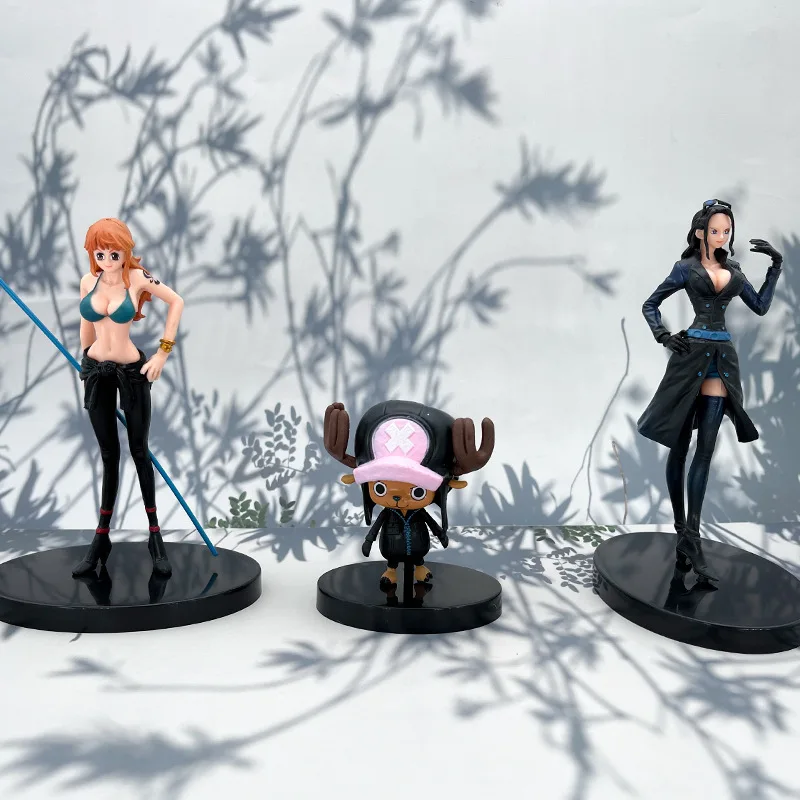 One Piece 9 Black Theater Straw City Of Gold Hat Regiment Anime Figure Model Statue Collection Desktop Decoration Ornament Toys