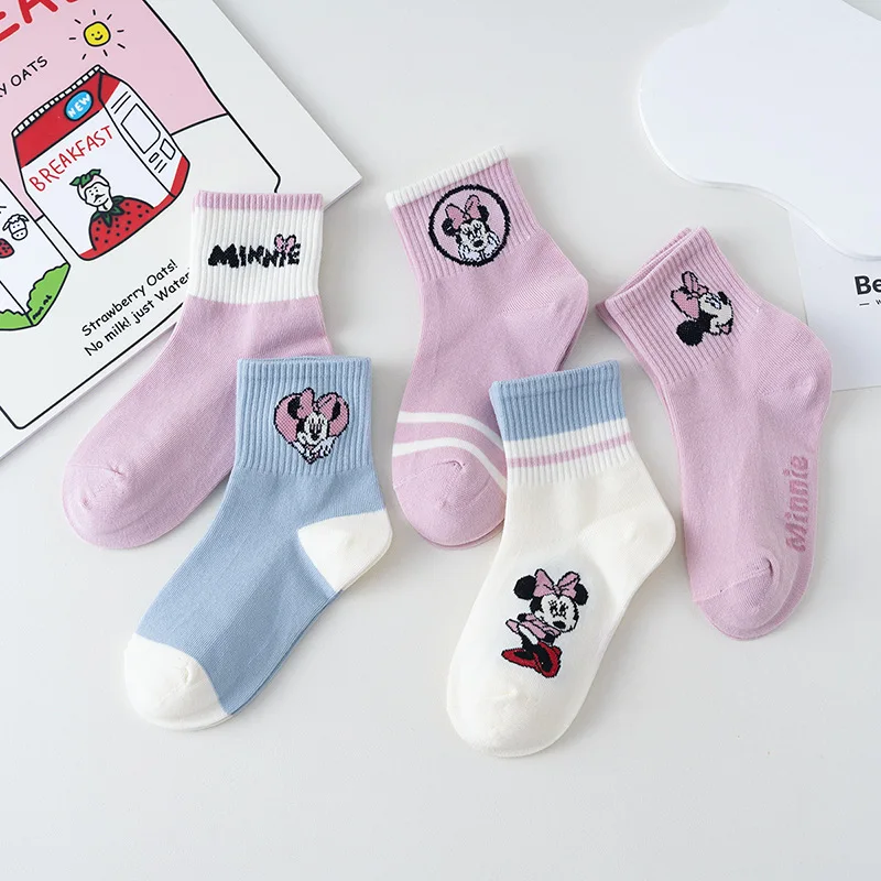 5 Pairs Baby Girl Boy Socks Toddler Cotton Baby Clothes Accessories Candy Color Combed Cotton Baby Socks