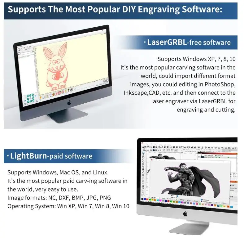 GRBL 32 bit Type-C Port Laser Engraving Machine Control Board 2-Axis Integrated Driver For Laser Engrave