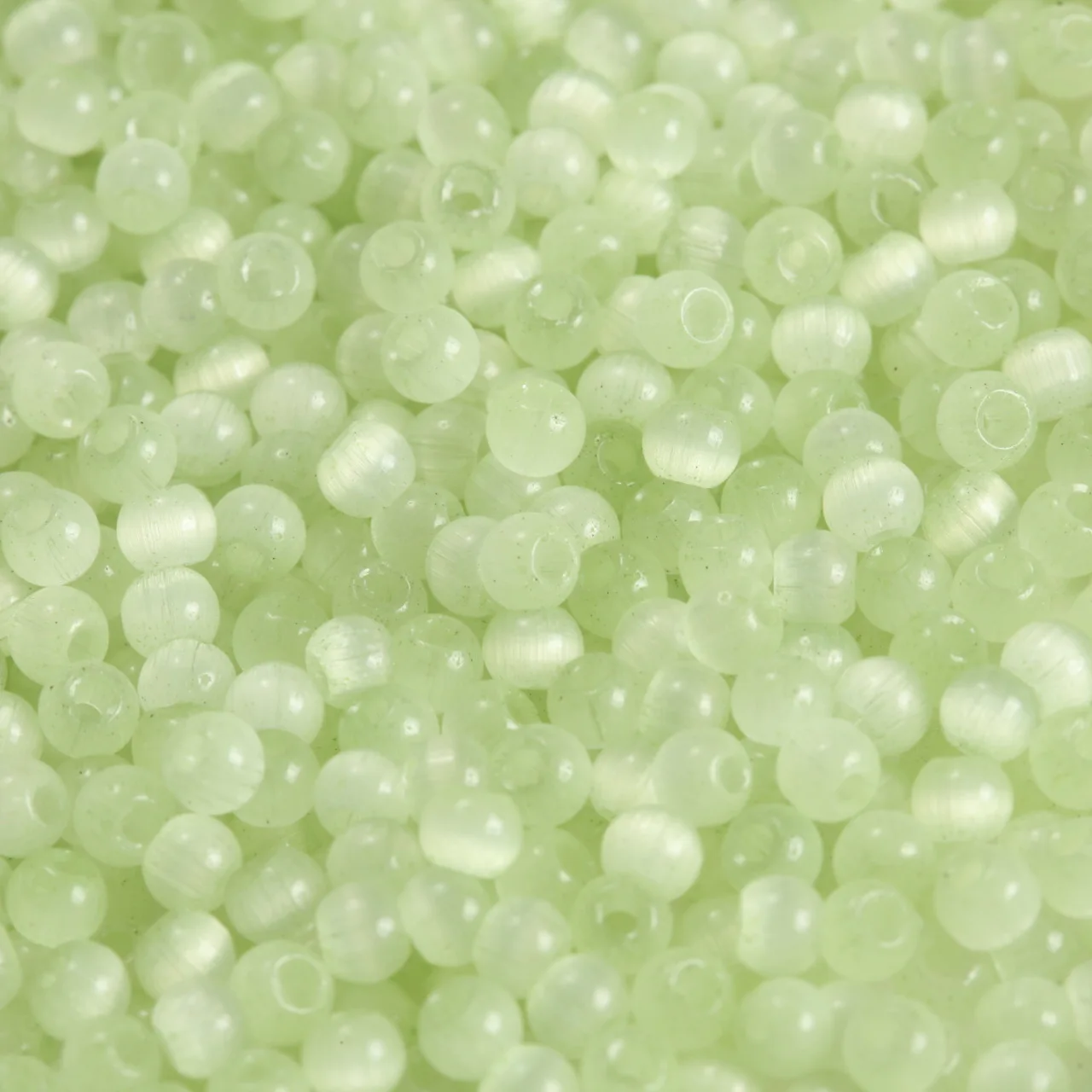 4mm Dream Color Cat's Eye Glass Beads Round Shape Loose Spacer Beads for Jewelry Making DIY Charm Bracelet Necklace Accessories