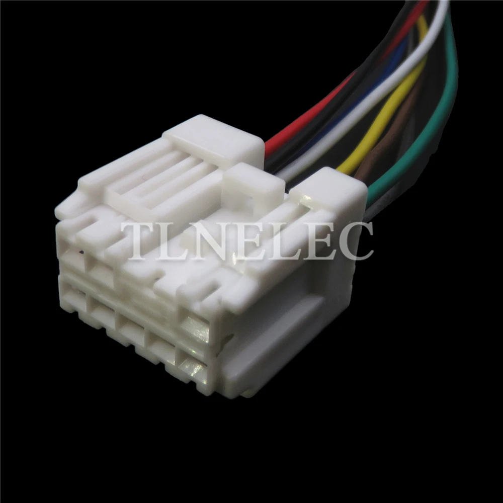 8 Pin Way Car Wire Cable Connector with Wires Auto Lift Window Switch Unsealed Sockets For Nissan 6098-6949 6098-6974 1674110-1