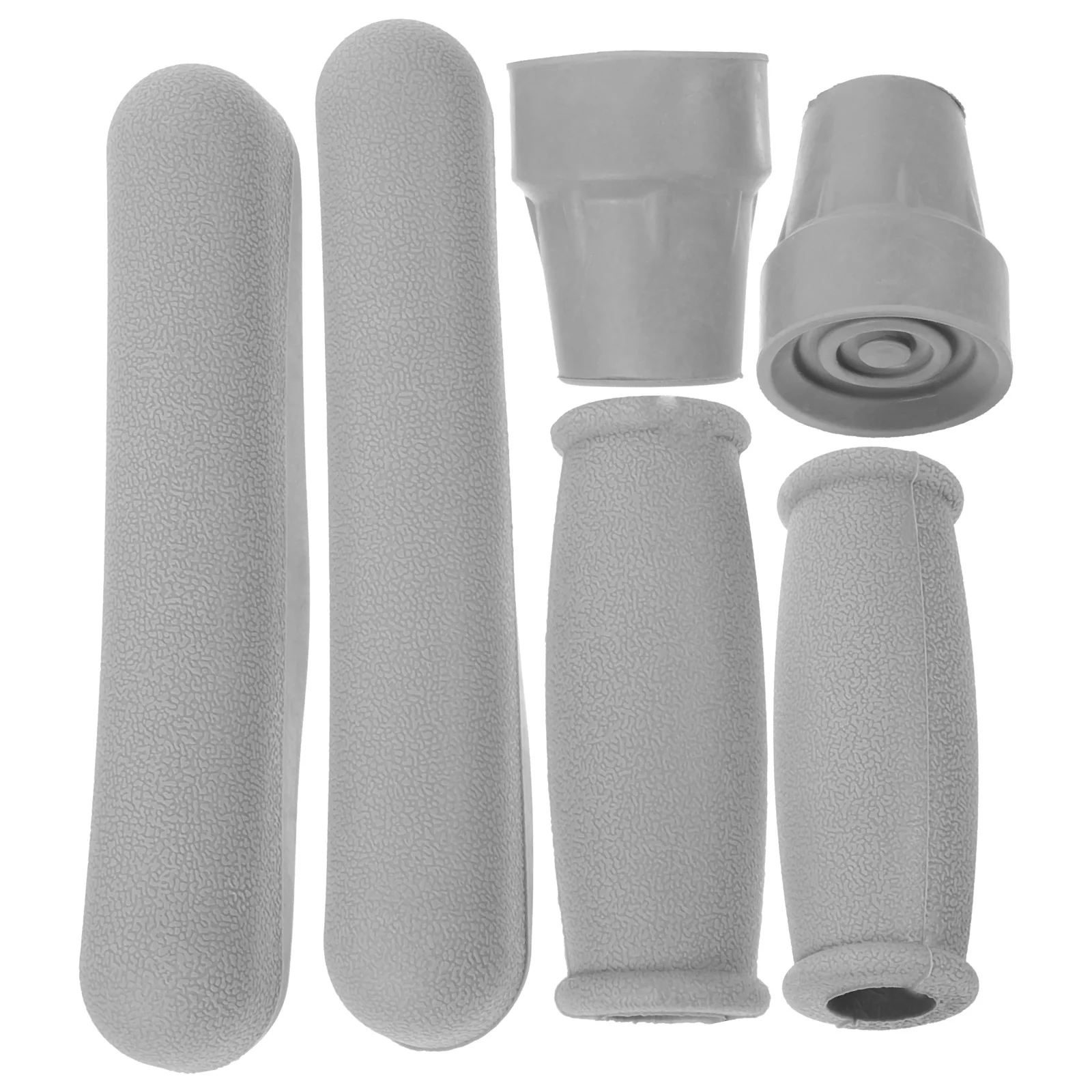 

Comfortable Feet Cap Replacement Crutch Kit Non-slip Walking Pad Rubber Anti-slip Hand Grip