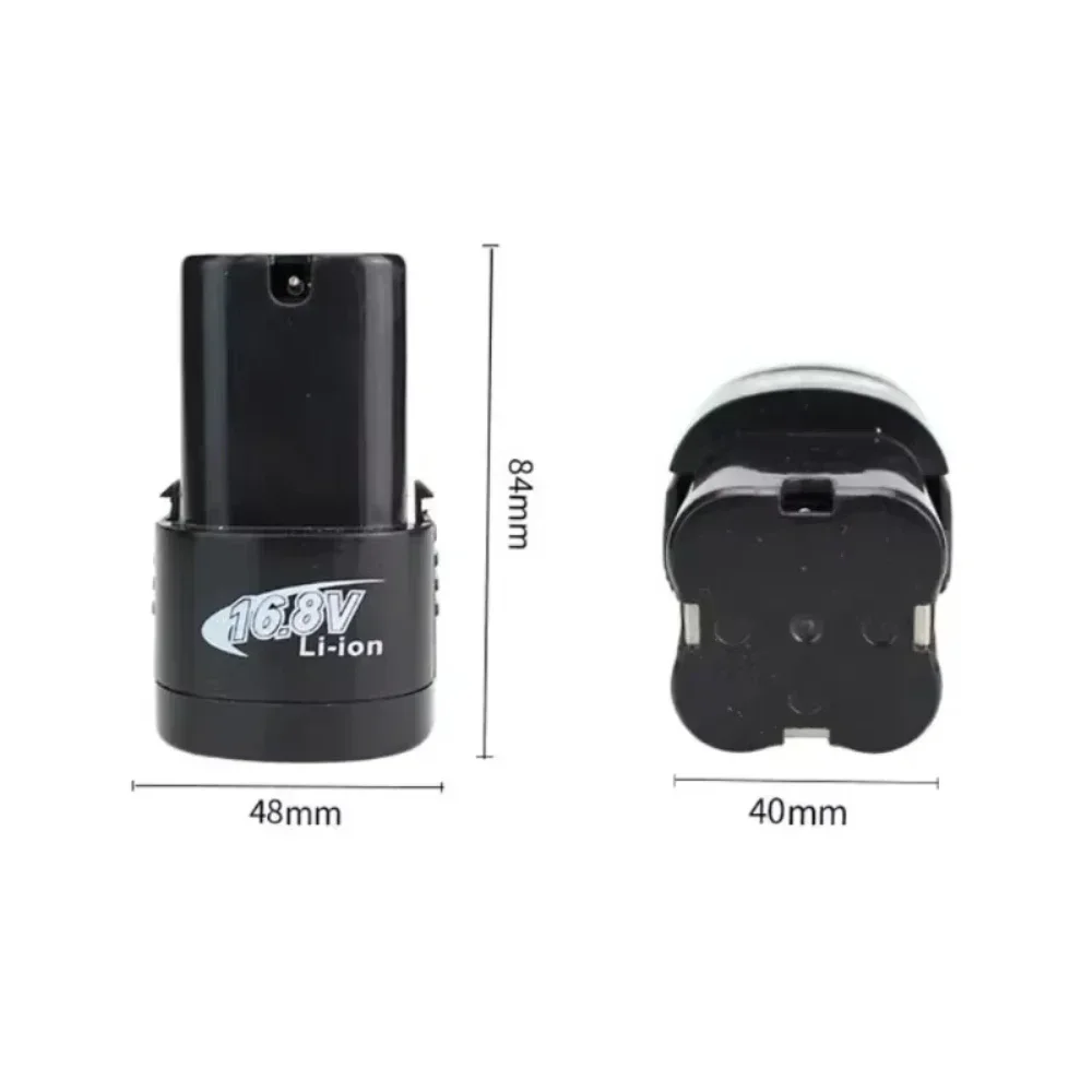 بطارية ليثيوم قابلة لإعادة الشحن 16.8 فولت 6000 مللي أمبير في الساعة للحفر الكهربائي مفك كهربائي بطارية احتياطية بطارية طاقة 5C