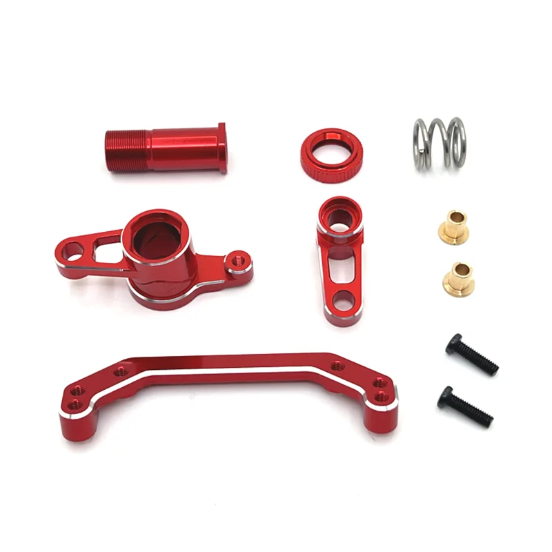 

RC Car Parts Metal Upgrade Replacement Steering Component Fit For LC RACING 1/10 PTG-2 PTG-2R Remote Control Car Accessories