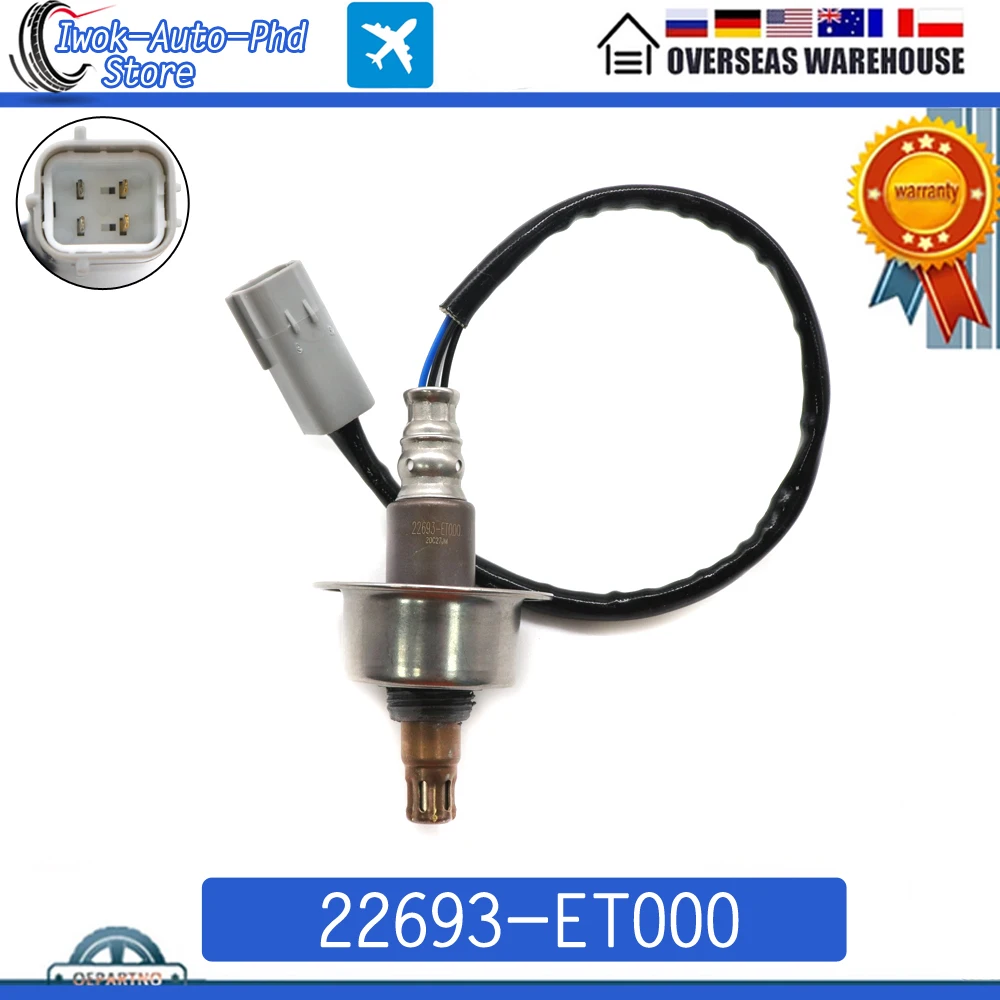 

22693-ET000 234-9070 Upstream Front Car Air Fuel Ratio Lambda O2 Oxygen Fits For NISSAN ALTIMA SENTRA VERSA 2007