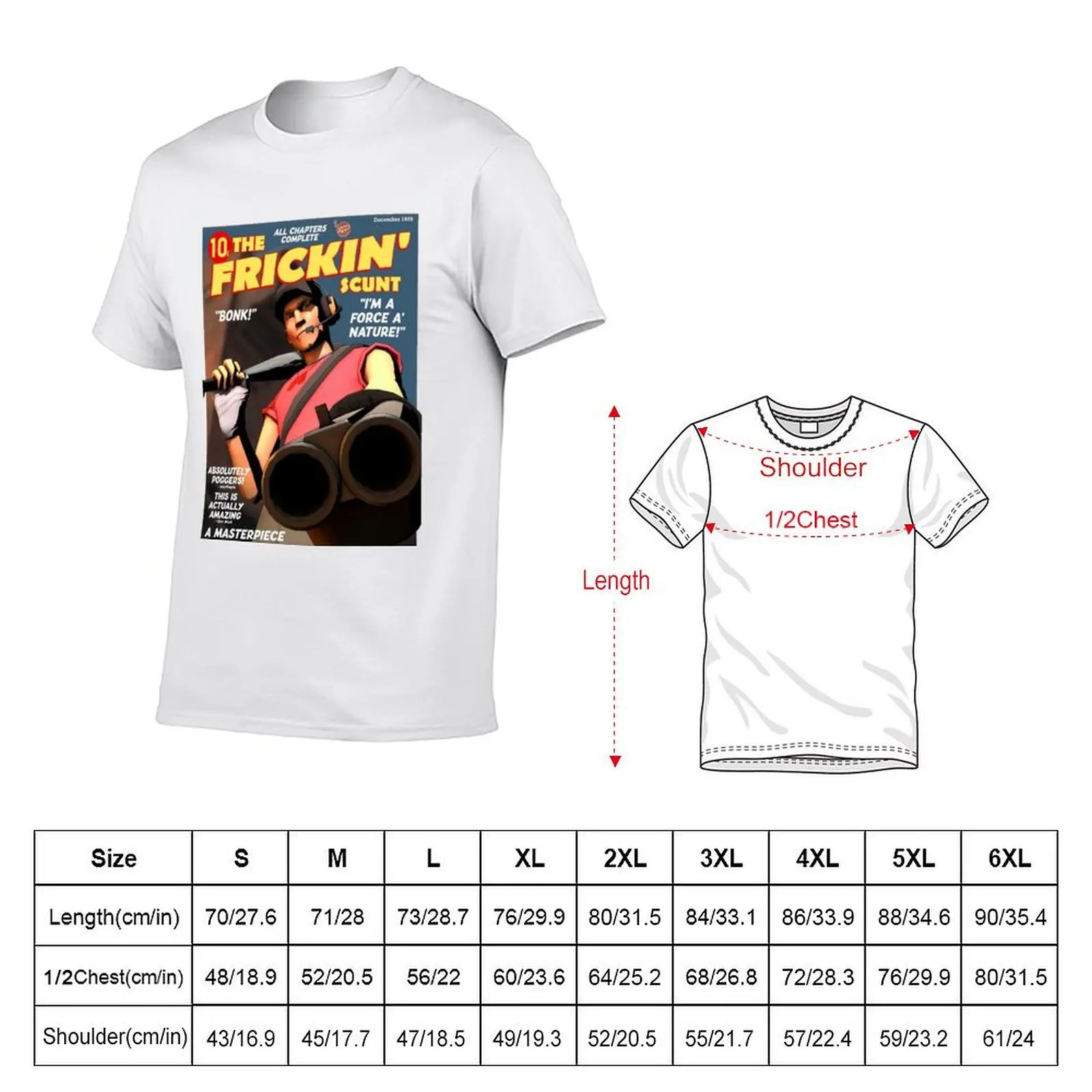 الكشفية tf2 sfm الكلاسيكية تي شيرت رجل تي شيرت للرجال رجل تي شيرت للرجال عادية تي شيرت #2