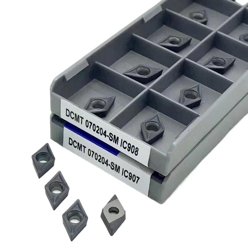 For Tungsten Carbide DCMT070204 SM IC907 908 DCMT070204 SM IC907