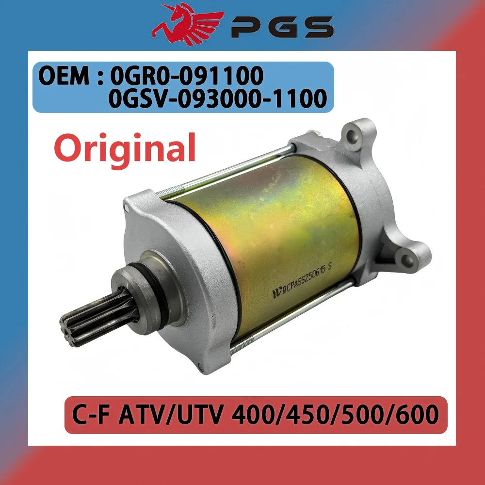 Original Starter Motor Assy For CF MOTO 450CC 550CC ATV UTV QUAD Parts 0GR0-091100 Cforce Zforce Model 0GSV-093000-1100