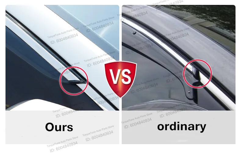 4Pcs Durable PC Door Visors Rain Guard For JETOUR DASHING 2023 Side Windows Sun Rain Visor Wind Deflector Auto Accessories