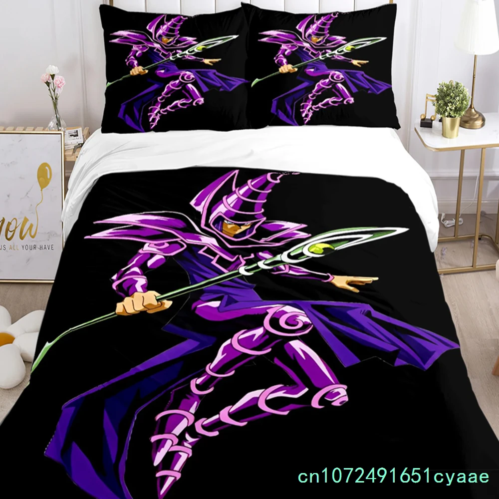 Cartoon Dark Magician Duvet Cover Comforter Fear Bedding Set Soft Quilt Cover And Pillowcases For Teens Single Double Queen King