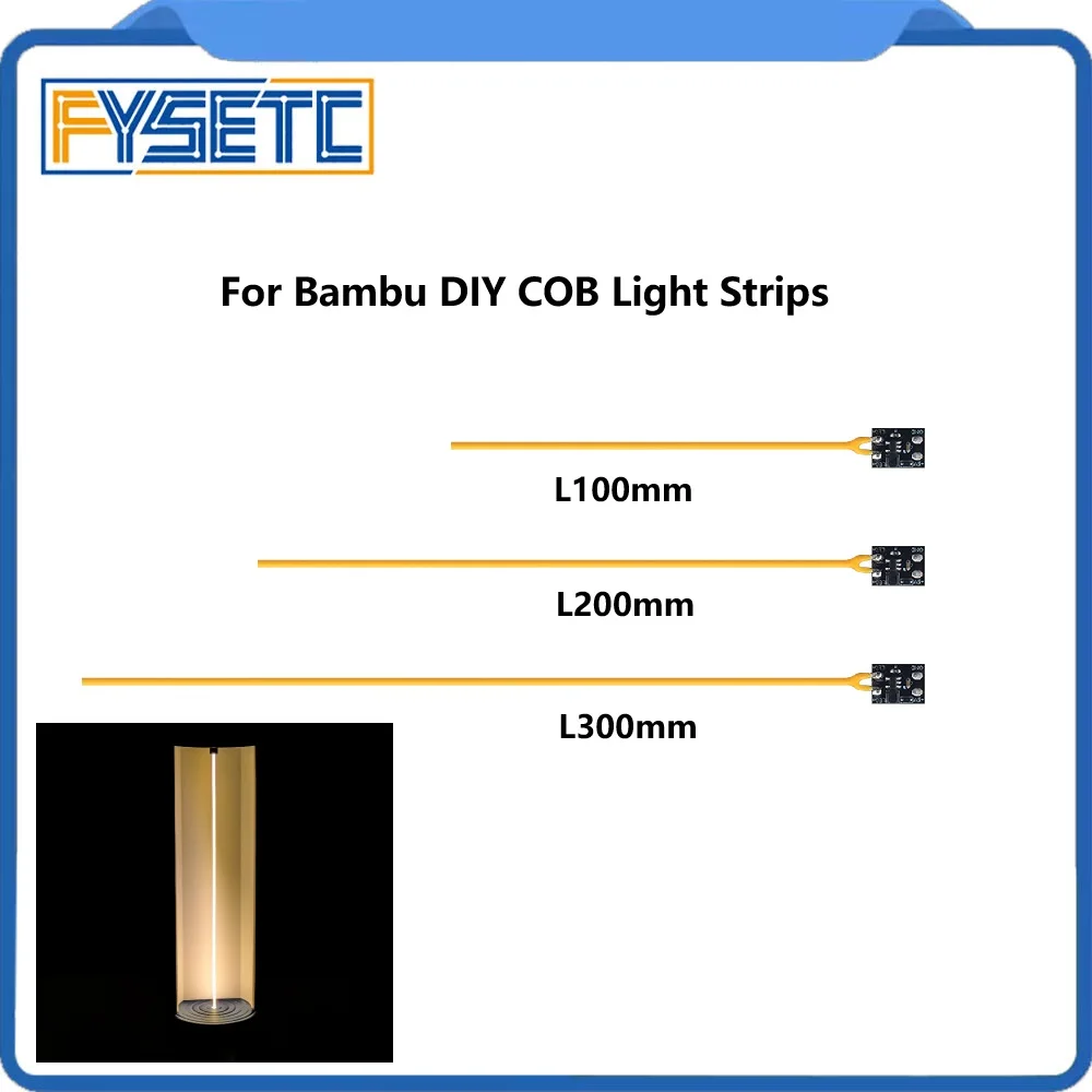 yZ[zBambu COB CgXgbv 100 ~[g/200 ~[g/300 ~[g DIY PxƖ LED Xgbv BambuX1/P1/A1 3D v^p