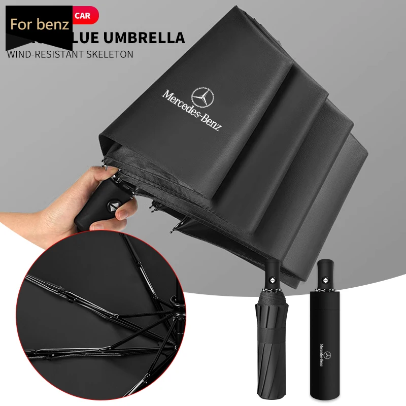 

. **Модель автомобиля, зонтик с логотипом, авто, анти-УФ-аксессуары для A B C E S M Class AMG CLA CLS W212 W213 W204 W205 W176 W210