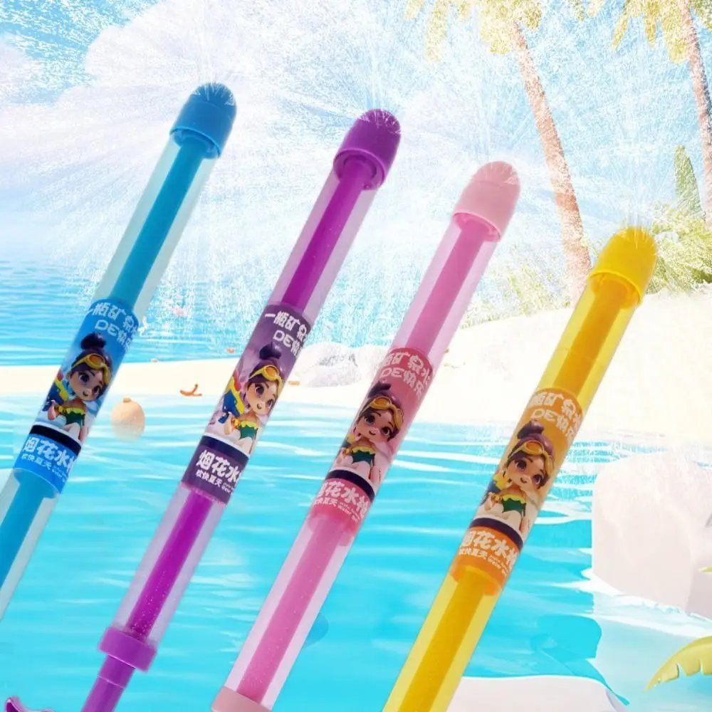 

Splashing Spray Water Spray Toys Pull Type Random Color Water Fireworks Toys Plastic Easy To Fill