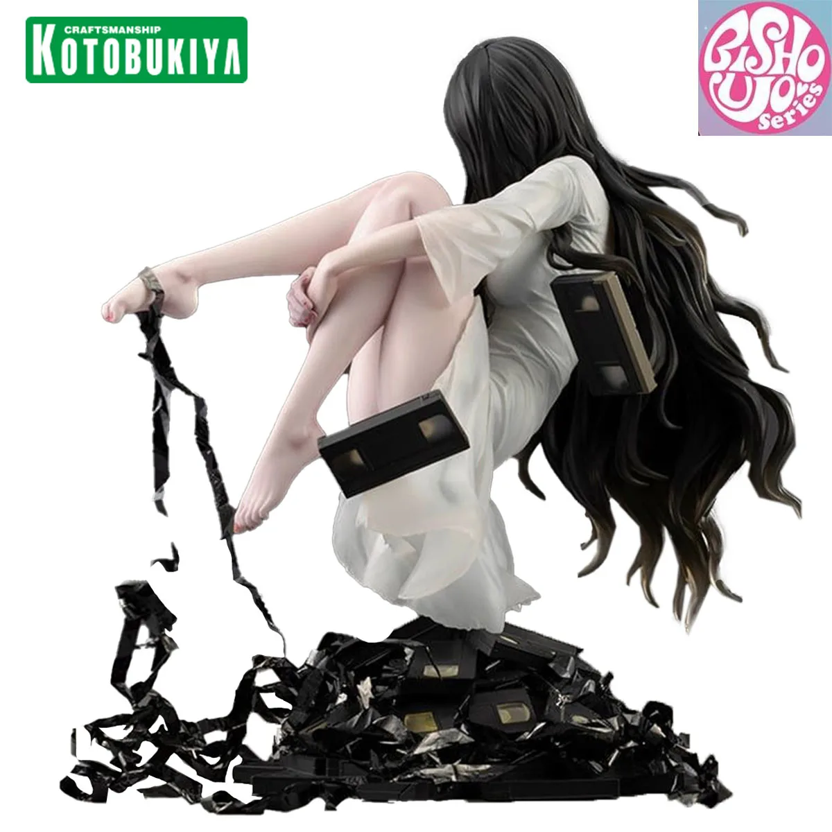 100% Original Kotobukiya Bishoujo Statue Ring Yamamura Sadako Anime Figure Action Figure Collection Series Model Toys