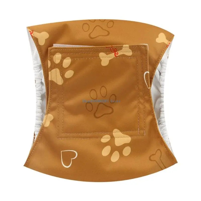 

K9FF User Friendly Pet Diaper Shorts Washable Reusable Design Breathable Polyester Fabric Anti Leakage For Small Dog Cats