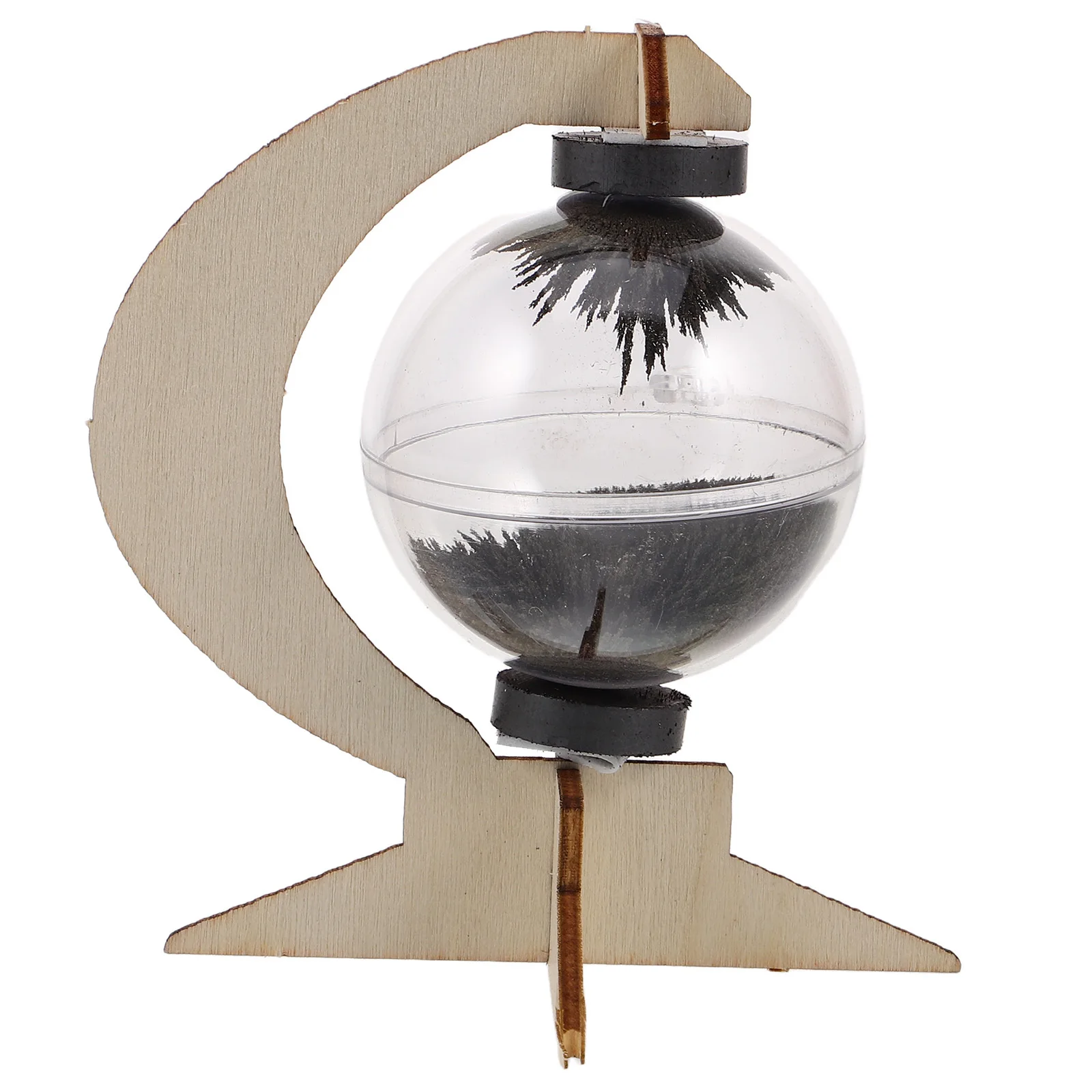 1 set di materiali per esperimenti di magnetismo Kit di progetti scientifici Set di creatori di magnetismo artigianali fai-da-te Sussidio didattico per linee di campo magnetico