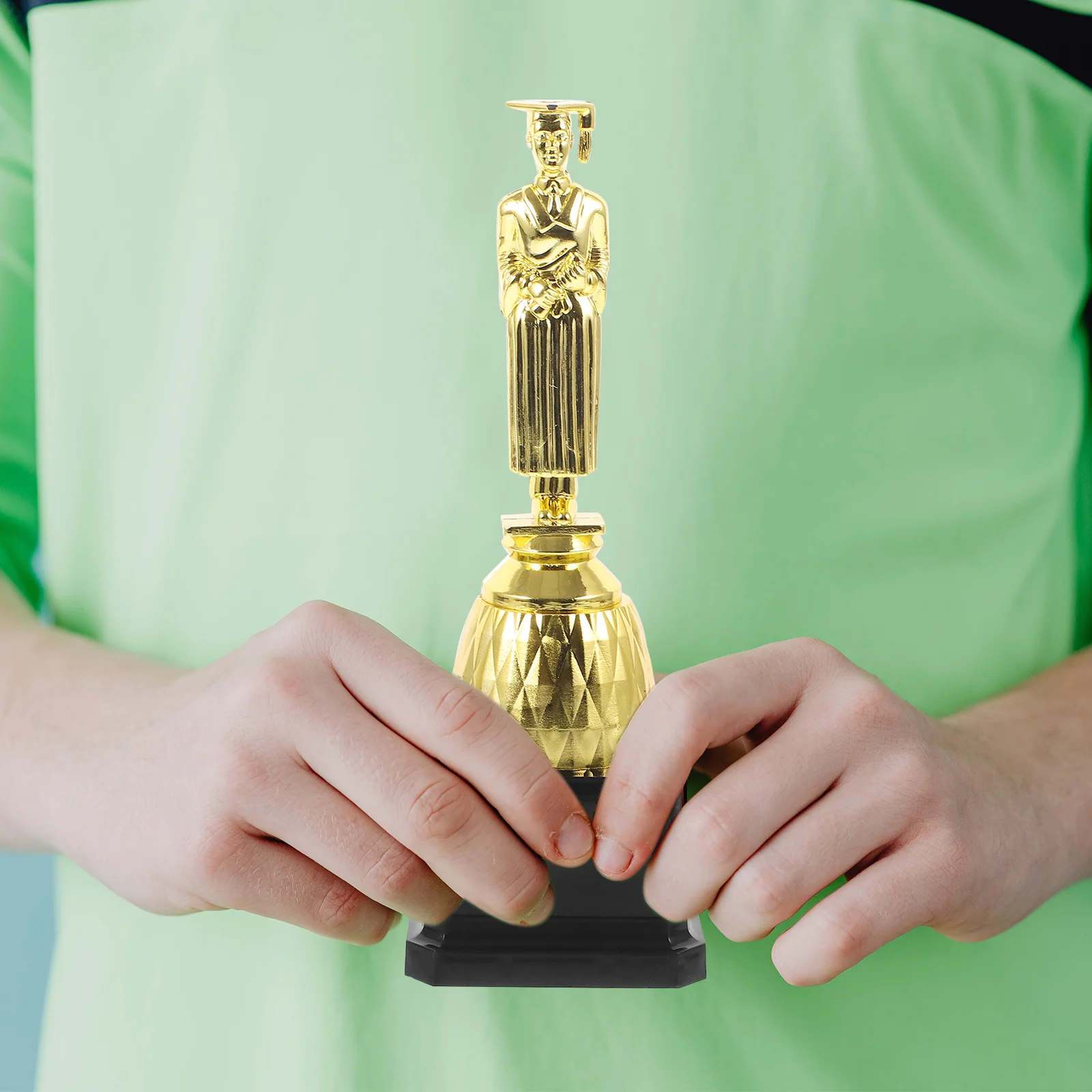 Pequenos Troféus em Miniatura para Homem e Mulher, Troféu de Formatura, Modelo Médico, Prop de Festa, Troféu Decorativo, Estudante