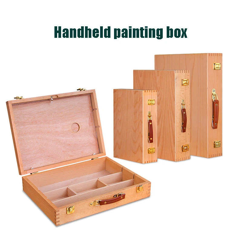 scatola-portatile-multifunzionale-in-legno-massello-di-grandi-dimensioni-ideale-per-trasportare-materiali-da-pittura-e-utilizzabile-come-cassetta-degli-attrezzi-per-studenti-di-arte