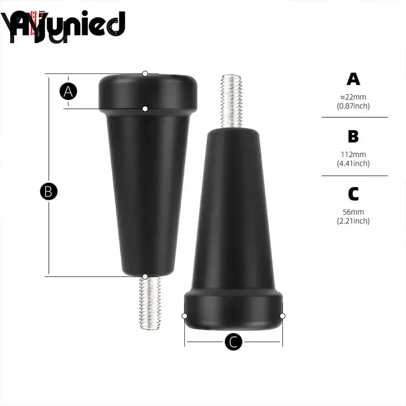 For Kaiyue 450 Rally Fuel Tank Rubber Protector Anti Drop Glue Engine Bumper Body Protection Ball Motorcycle Accessories