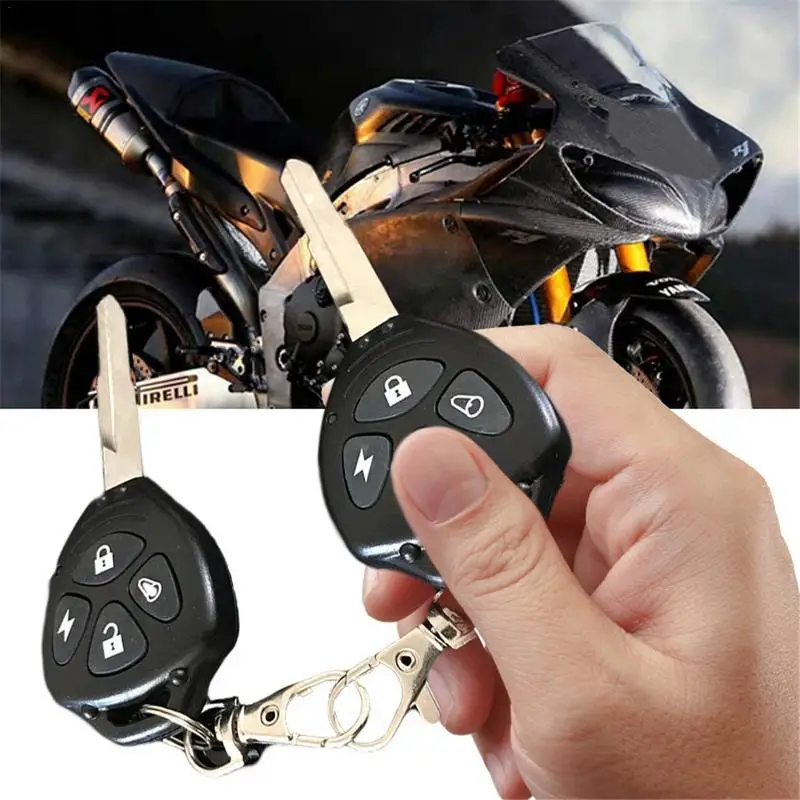 

Motor Theft Protection Alarm Device Motor Alarm Key Integrated Waterproof Remote Control Startup Flameout Motorbike Accessories