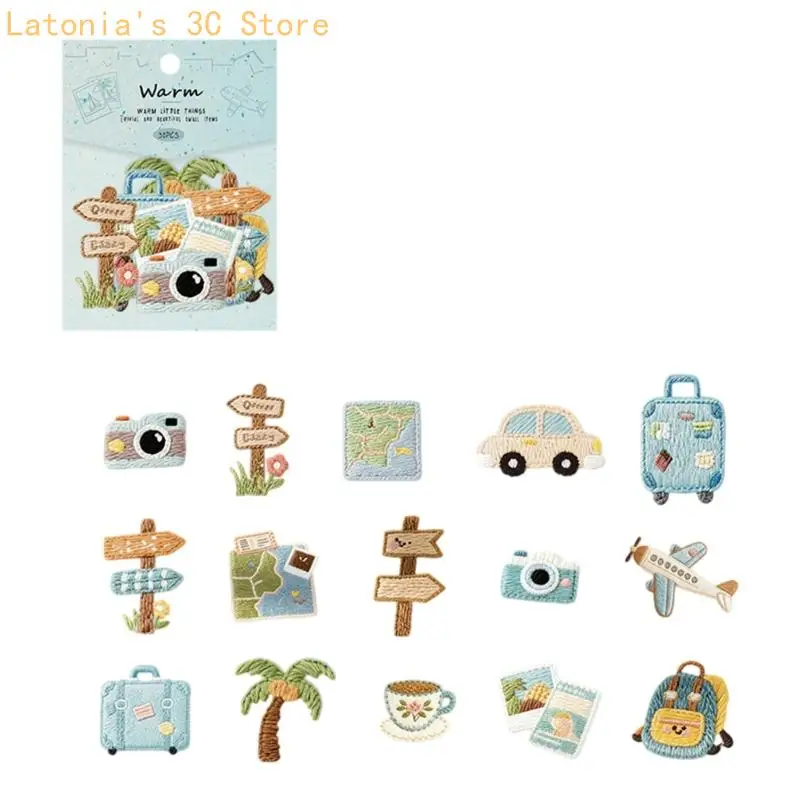 Künstlerischer Life-Aufkleber, Scrapbooking-Aufkleber, dekorativer Aufkleber, selbstklebender Aufkleber für Gepäck, Glas – Detail 9
