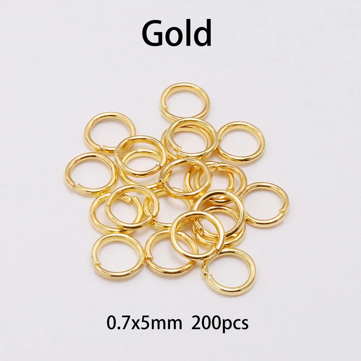 200pcs Rings & Clasps Set for DIY Jewellery Making Kit