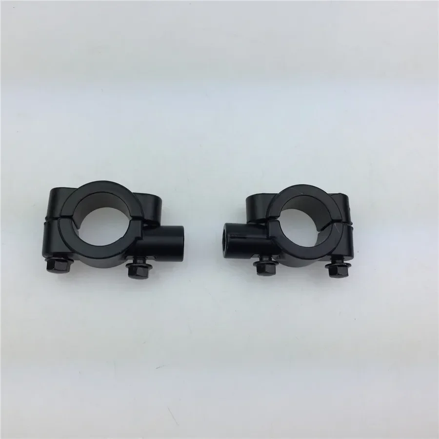 1pcs Motorcycle Rearview Mirror Mirror Mount 6mm 8mm 10mm Mounting Hole Bicycle Universal Mirror Bracket Mount