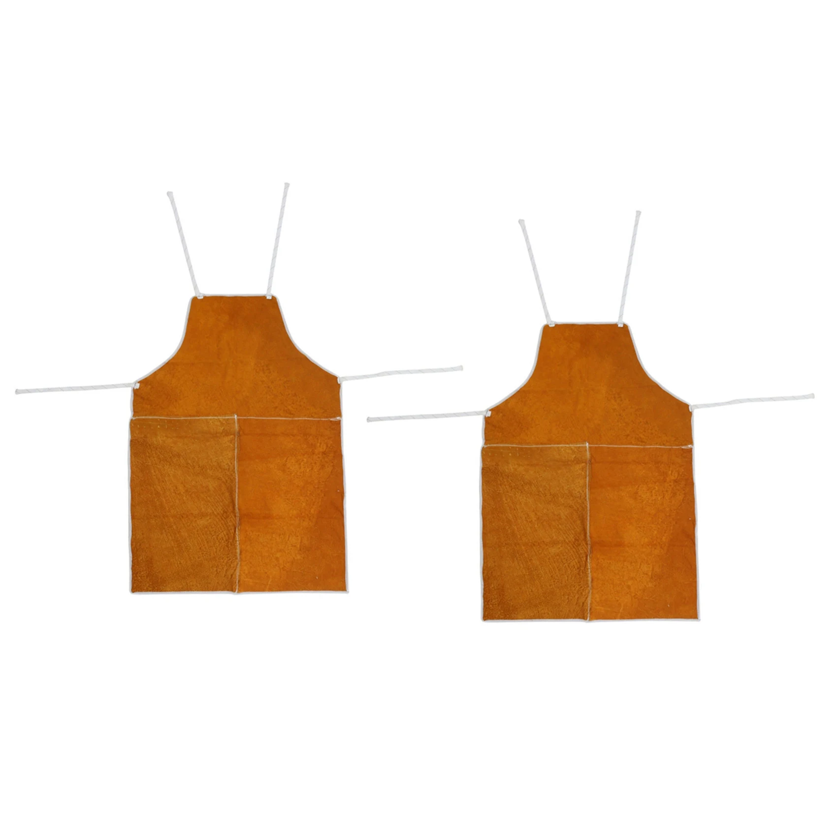 B29C-2X Cowhide Welding Welders Aprons Work Safety Workwear Glaziers Blacksmith NEW
