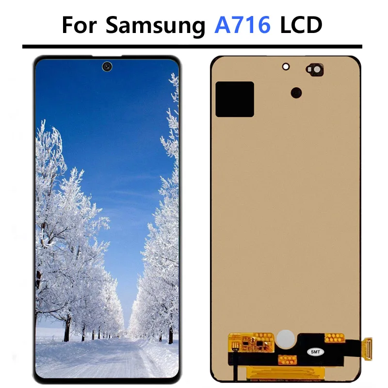 6.7'' OLED LCD For Samsung Galaxy A716 LCD Display For Samsung A71 5G A716F A716F/DS LCD Screen Touch Digitizer Assembly